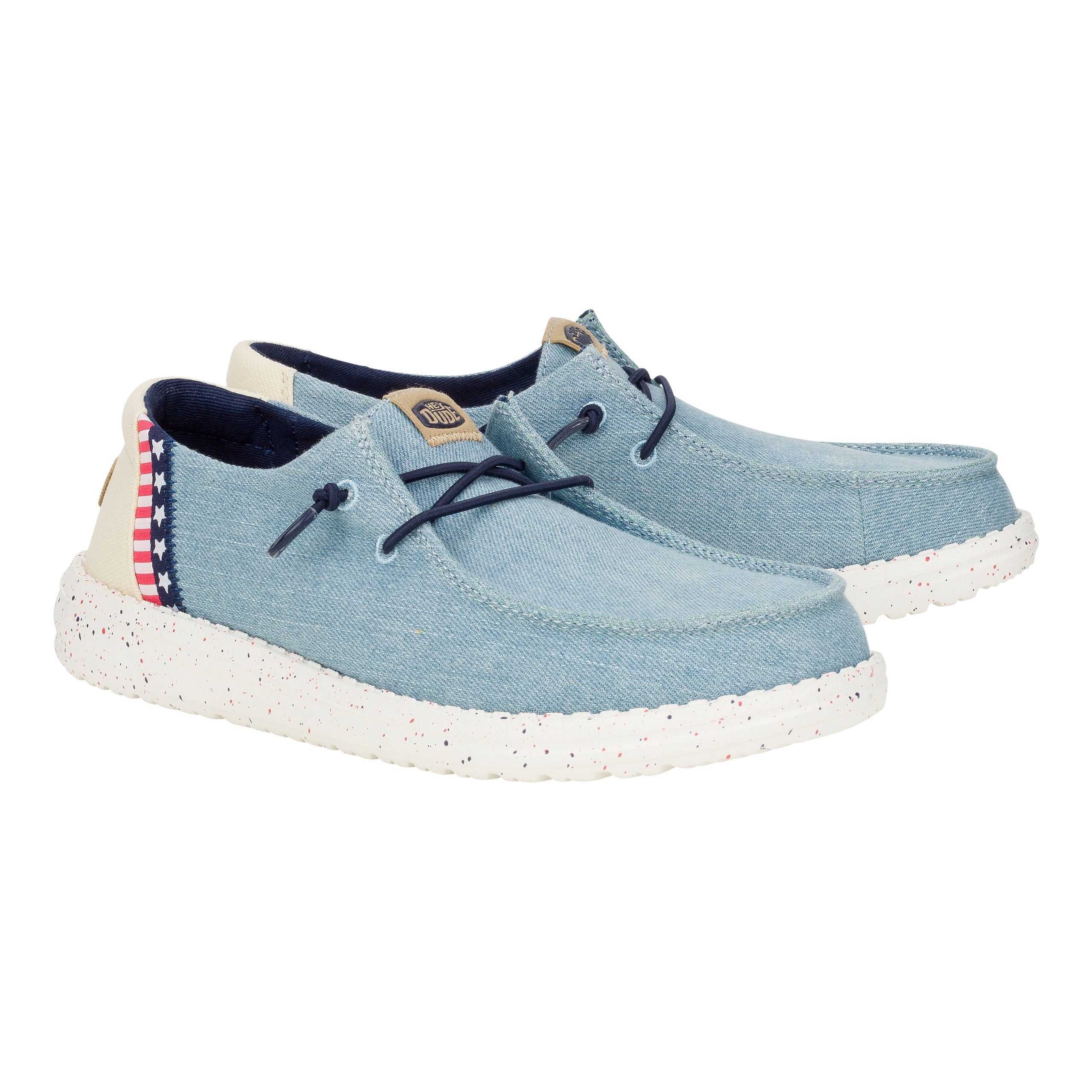 Wendy Americana Splatter - Light Denim - Image 2