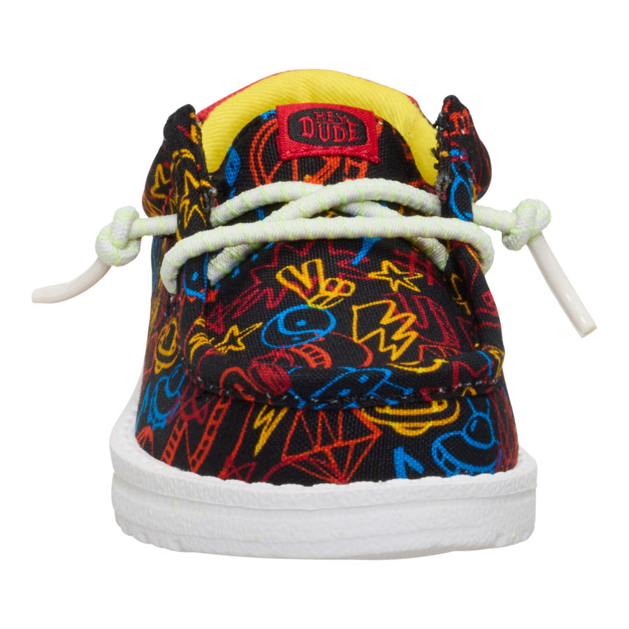 Wally Toddler Space Glow - Black/Red - Image 4