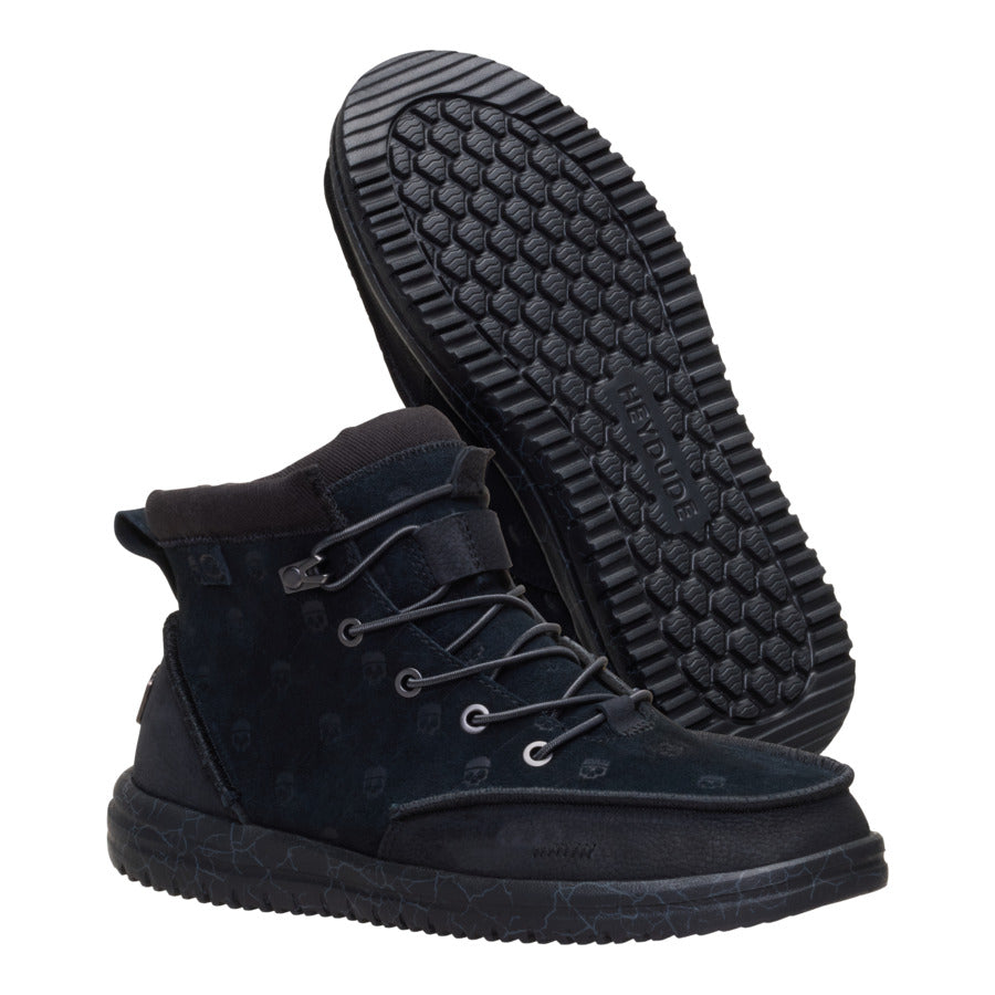 Jelly Roll Bradley Suede - Black/Black Oyster - Image 4