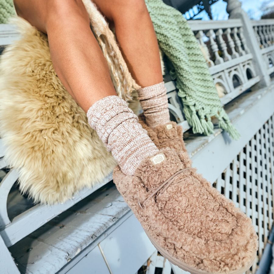 Wendy Slipper - Cozy Timber Wolf - Image 9